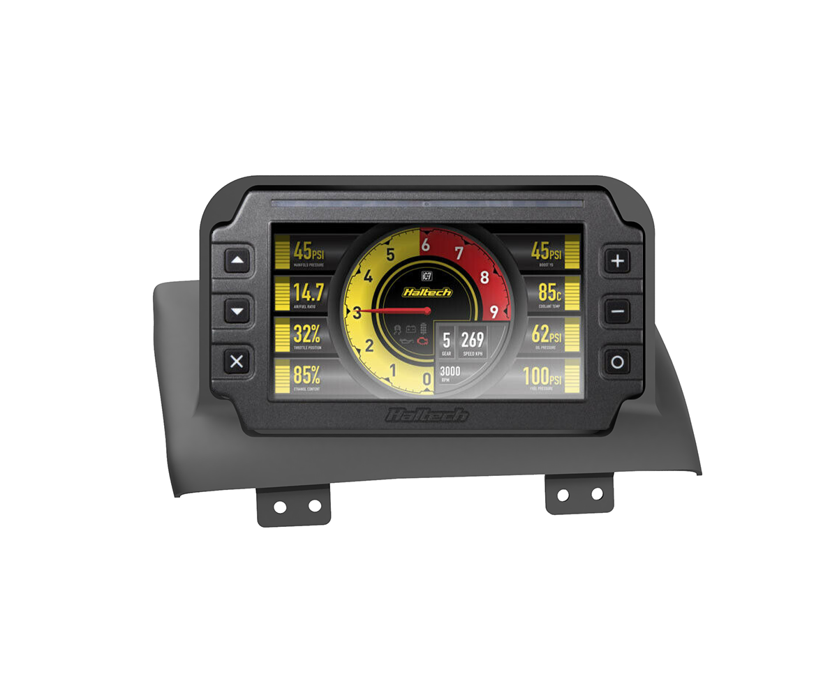 Haltech iC-7 Dash and Recessed Cluster Mount Combo HT-067010
