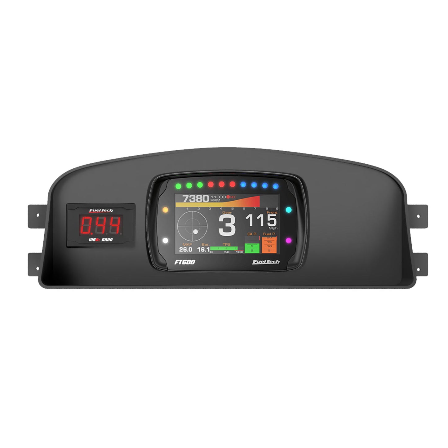Honda Civic 92-95 EG Recessed Dash Mount for the Fueltech FT600 and Wideband Nano O2 (display not included)