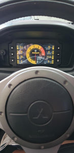 Mitsubishi Lancer EVO 7, 8 & 9 Recessed Dash Mount for the Haltech iC-7 (display not included)