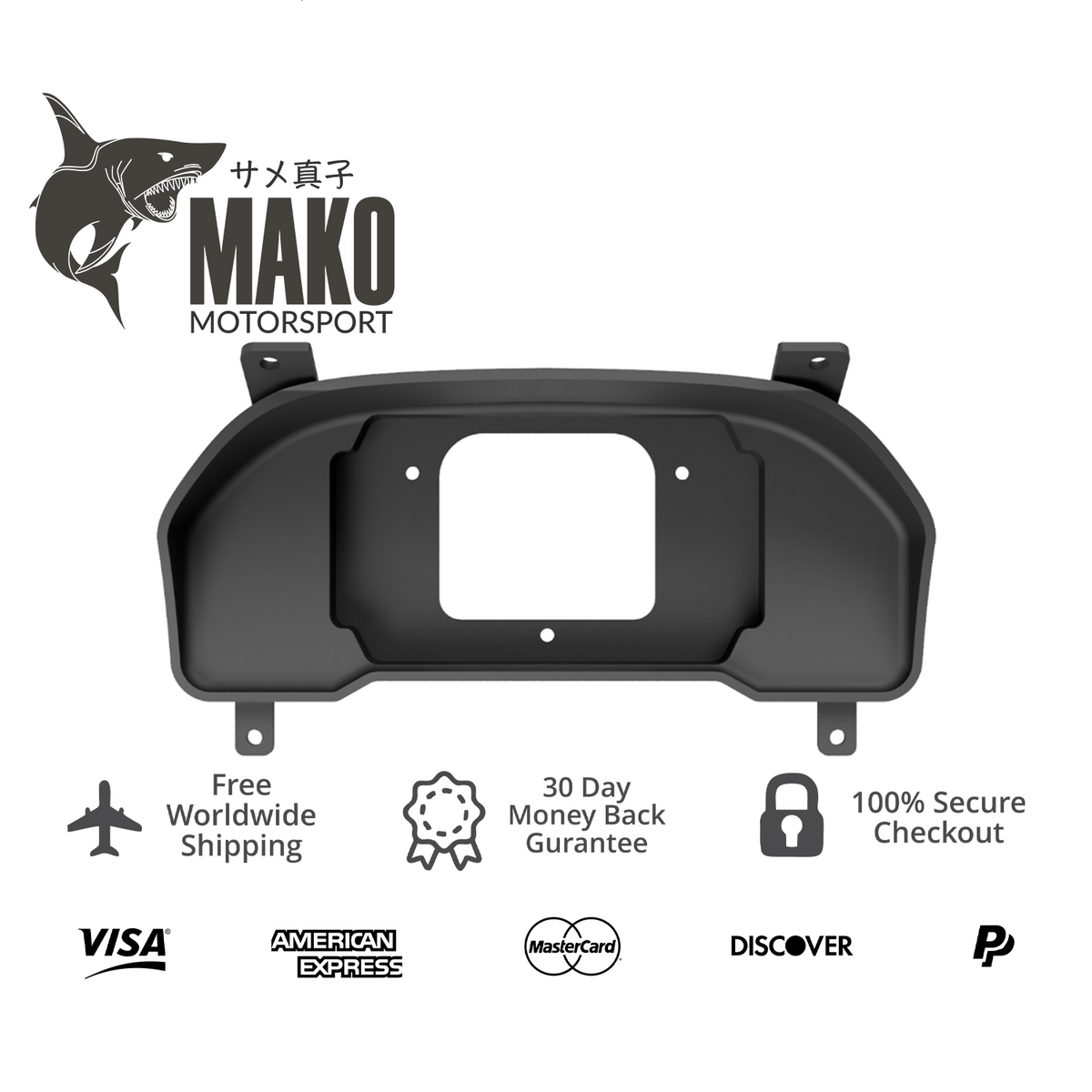 Nissan Patrol GU Series 1, 2 & 3 (& 4 DX) Recessed Dash Mount for the