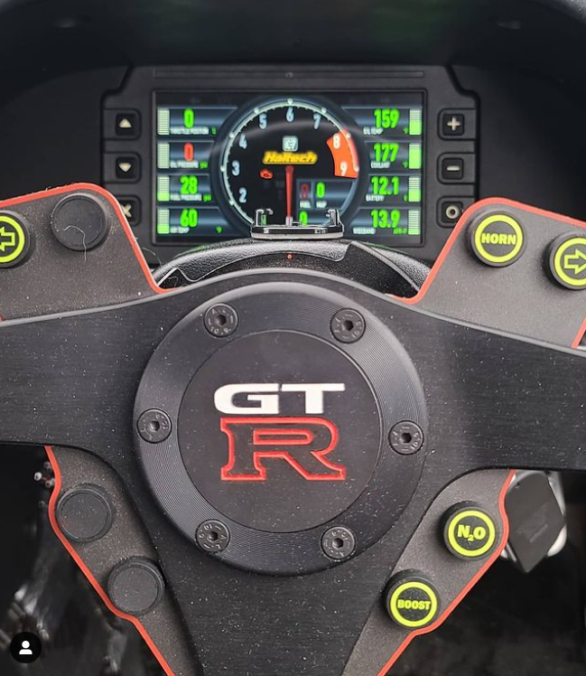 Haltech iC-7 and Nissan Skyline R32 Dash Kit Combo HT-067010