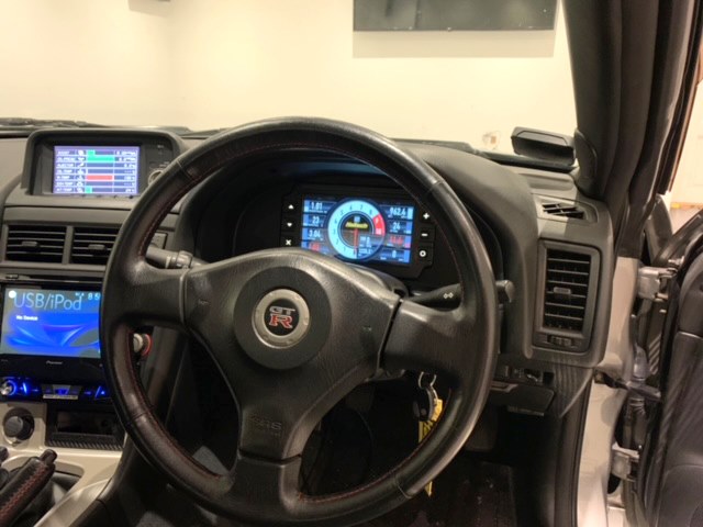Haltech iC-7 and Nissan Skyline R34 Dash Kit Combo HT-067010
