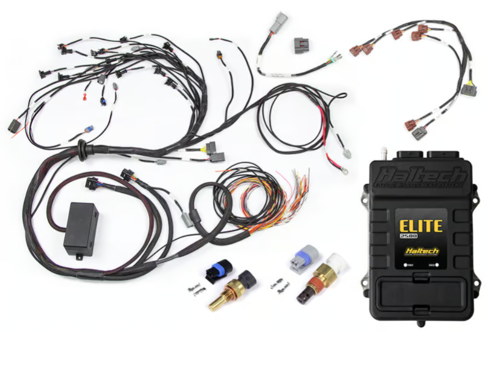 Elite 2500 + Terminated Engine Harness for Nissan RB Twin Cam With Series 1 (early) ignition type sub harness