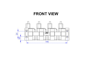 CDI Racing Ignition Coil Bracket Kit