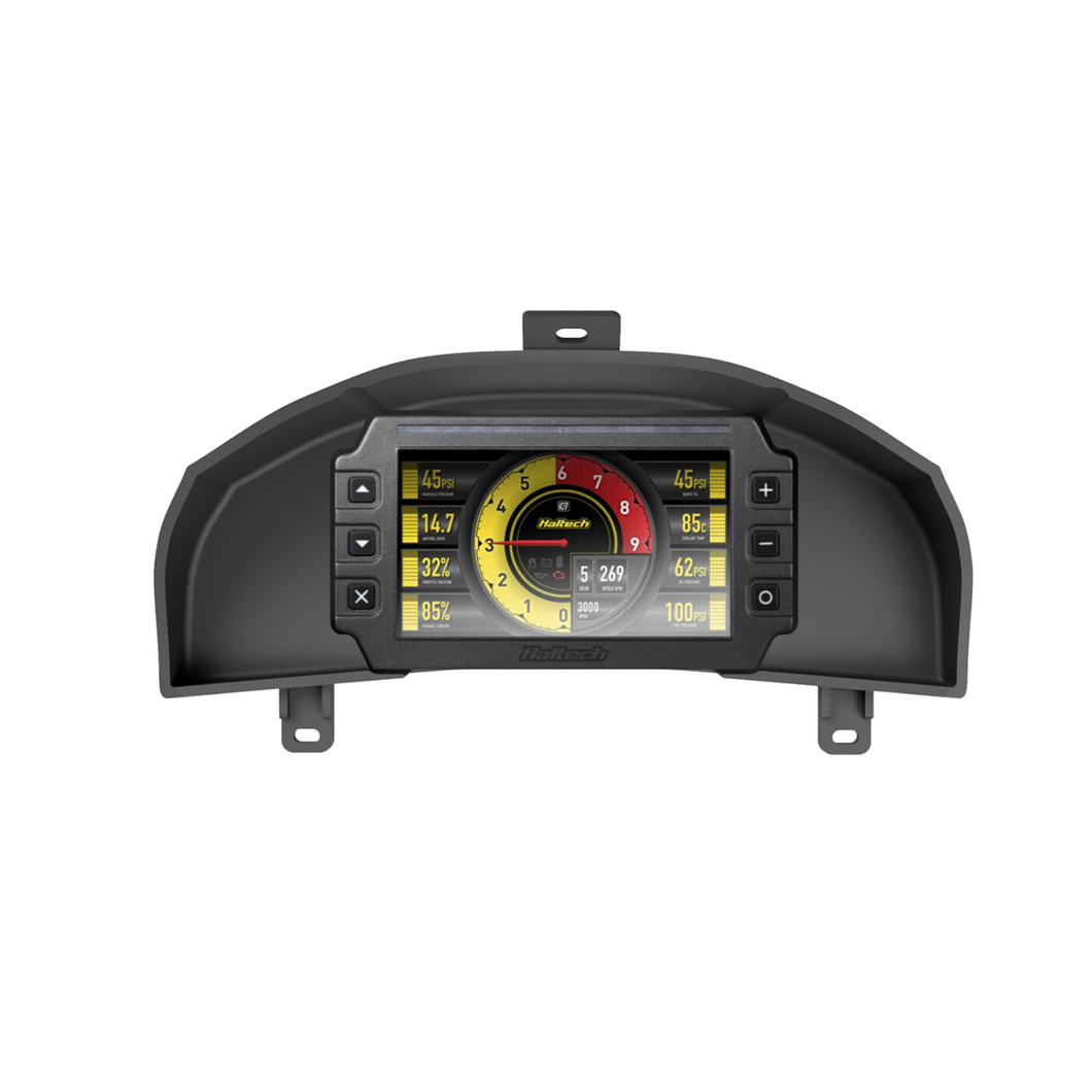 Nissan Skyline R34 Recessed Dash Mount for the Haltech iC-7 Display (display not included)