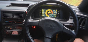 Mazda RX-7 FC Series 4 & 5 Recessed Dash Mount for the Haltech iC-7 (display not included)
