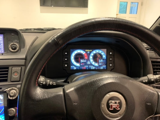 Haltech iC-7 and Nissan Skyline R34 Dash Kit Combo HT-067010