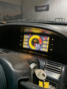 Nissan Silvia S13 180SX/200SX/240SX Recessed Dash Mount for the Haltech iC-7 Display (display not included)
